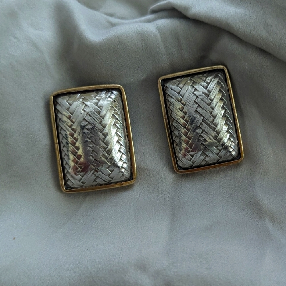Earrings Pat Areias Sterling silver clip on